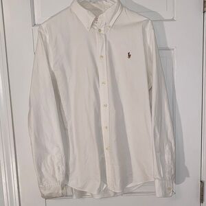 Ralph Lauren White Button-Down Shirt